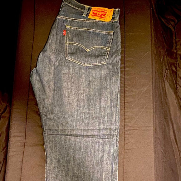 Dark blue Levi Strauss jeans 501s